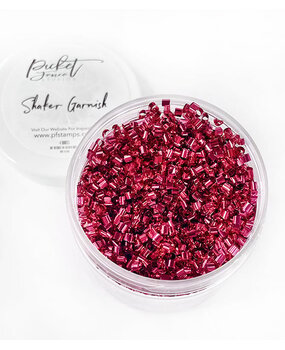 Picket Fence Studios Shaker Garnish Metallic Pink (SG-113) (OUTLET)