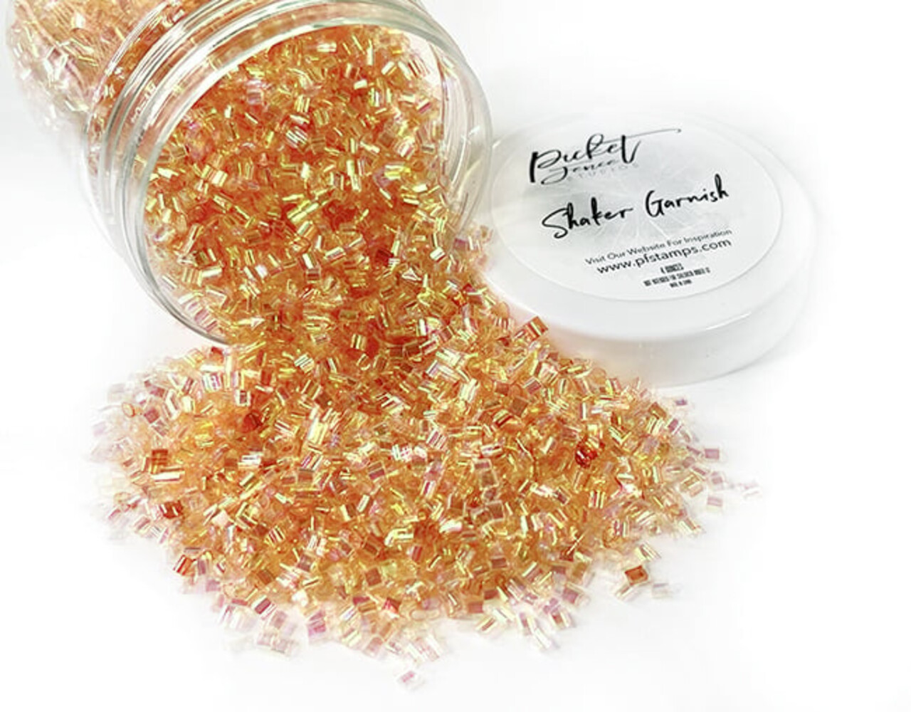 Picket Fence Studios Shaker Garnish Candy Orange (SG-115) (OUTLET)