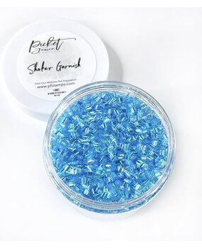 Picket Fence Studios Shaker Garnish Candy Blue (SG-116) (OUTLET)