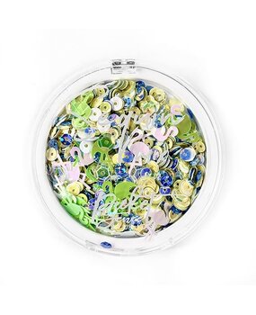 Picket Fence Studios Blue Flamingo Mambo Sequin Mix (SQC-143) (OUTLET)