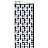 Picket Fence Studios Slim Line Stitches 4x10 Inch Stencil (SC-287) (OUTLET)