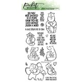 Picket Fence Studios The Best Hugs Ever 4x8 Inch Clear Stamps (A-162) (OUTLET)