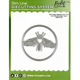 Picket Fence Studios Bee Happy Negative Slim Line 4x4 Inch Die Cutting System Insert (SDCS-146) (OUTLET)