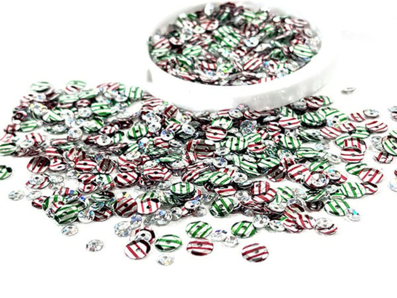 Picket Fence Studios More Peppermint Kisses Sequin Mix (SQ-143) (OUTLET) Picket Fence Studios More Peppermint Kisses Sequin Mix (SQ-143) (OUTLET)