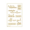 P13 Travel Journal Light Chipboard Embellishments ENG (8pcs) (P13-TRJ-55) (OUTLET)