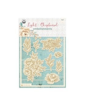 P13 Travel Journal Light Chipboard Embellishments 05 (10pcs) (P13-TRJ-48) (OUTLET)