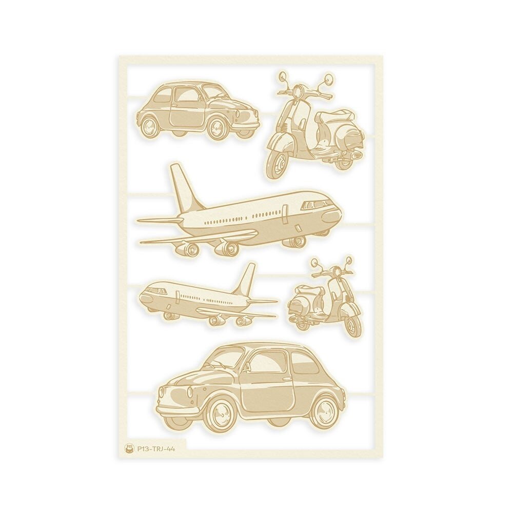 P13 Travel Journal Light Chipboard Embellishments 01 (6pcs) (P13-TRJ-44) (OUTLET) P13 Travel Journal Light Chipboard Embellishments 01 (6pcs) (P13-TRJ-44) (OUTLET)