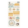 P13 Travel Journal Chipboard Stickers 03 (P13-TRJ-36) (OUTLET)