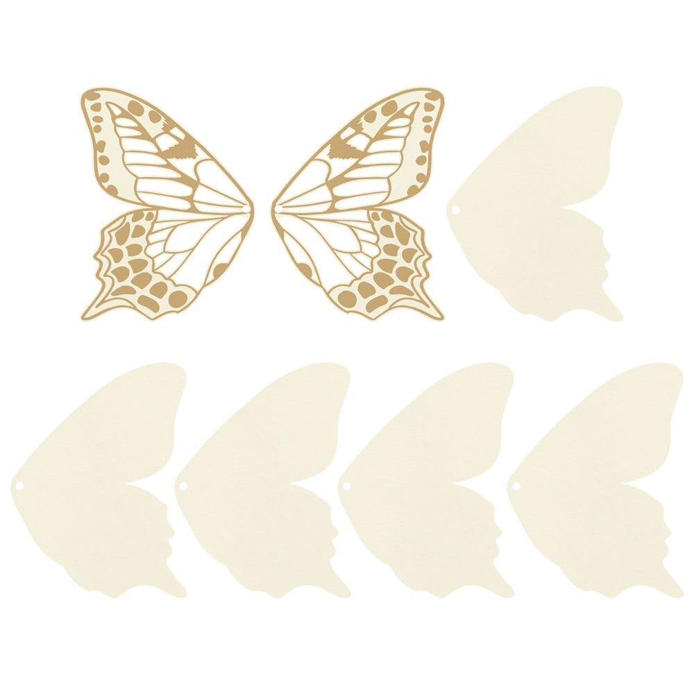 P13 Naturalist Light Chipboard Embellishments 6x6 Inch Album Base (P13-NAT-57) (OUTLET)