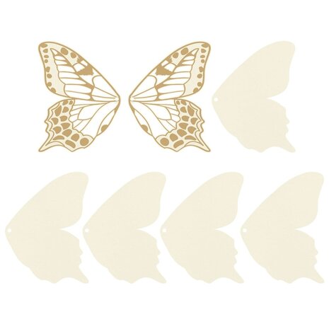 P13 Naturalist Light Chipboard Embellishments 6x6 Inch Album Base (P13-NAT-57) (OUTLET)