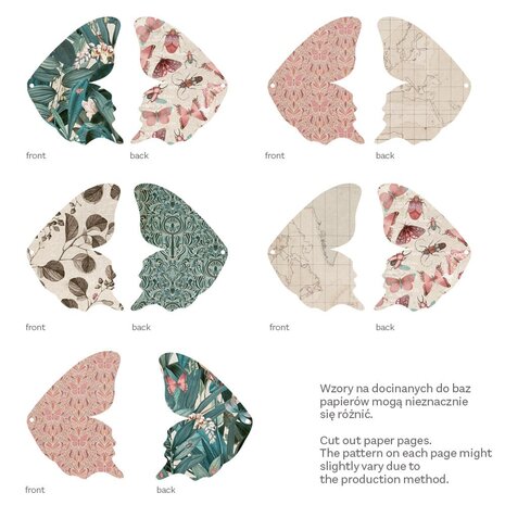 P13 Naturalist Light Chipboard Embellishments 6x6 Inch Album Base w/ Papers (P13-NAT-56) (OUTLET)