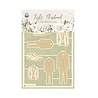 P13 Love and Lace Light Chipboard Embellishments 02 (9pcs) (P13-LAL-45) (OUTLET)