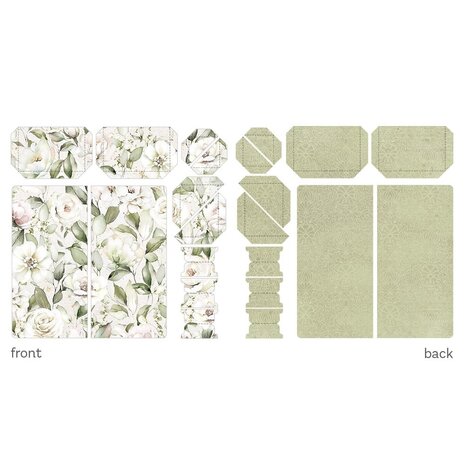 P13 Love and Lace Travel Journal Paper Elements (33pcs) (P13-LAL-40) (OUTLET)