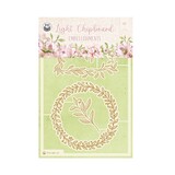 P13 Believe in Fairies Light Chipboard Embellishments 04 (4pcs) (P13-BIF-47) (OUTLET)