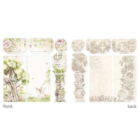 P13 Believe in Fairies Travel Journal Paper Elements (33pcs) (P13-BIF-40) (OUTLET)