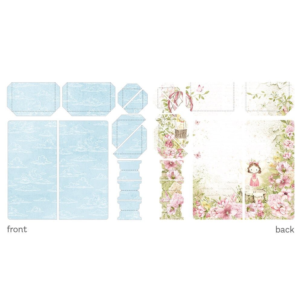 P13 Believe in Fairies Travel Journal Paper Elements (33pcs) (P13-BIF-40) (OUTLET)