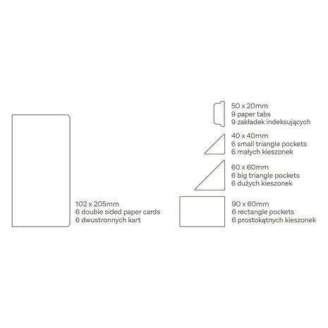 P13 Believe in Fairies Travel Journal Paper Elements (33pcs) (P13-BIF-40) (OUTLET)