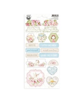 P13 Believe in Fairies Chipboard Stickers 03 (P13-BIF-36) (OUTLET)