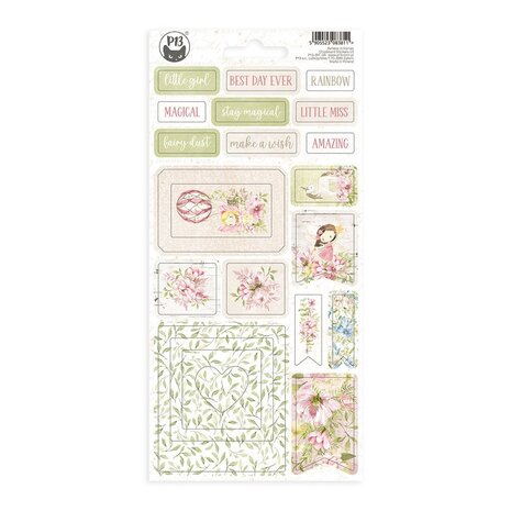 P13 Believe in Fairies Chipboard Stickers 01 (P13-BIF-34) (OUTLET)
