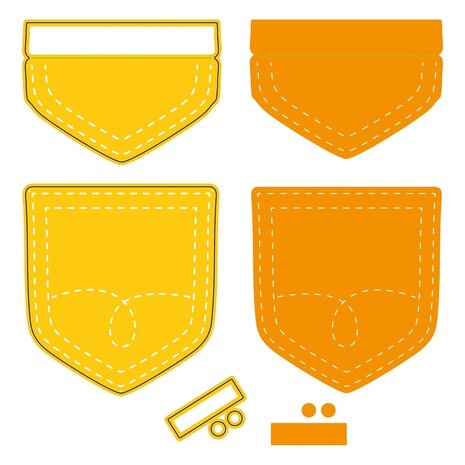 Nellie Snellen Golden Gifts Shape Die Pocket Money (SD342) (OUTLET)