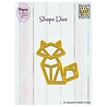 Nellie Snellen Shape Die Origami Fox (SD324) (OUTLET)