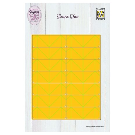 Nellie Snellen Shape Die 3D Origami 1-16 (SD320) (OUTLET)