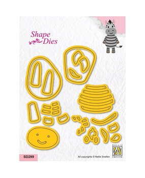 Nellie Snellen Shape Dies Zebra (SD299) (OUTLET)