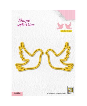 Nellie Snellen Shape Dies Doves (SD278) (OUTLET)