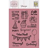 Nellie Snellen Golden Gifts Clear Stamp Celebrations (NSCS028) (OUTLET)
