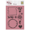 Nellie Snellen Clear Stamp A6 No Words, Just Hugs (NSCS022) (OUTLET)