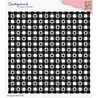 Nellie Snellen Background Clear Stamp Clover Squares (NSCS001) (OUTLET)