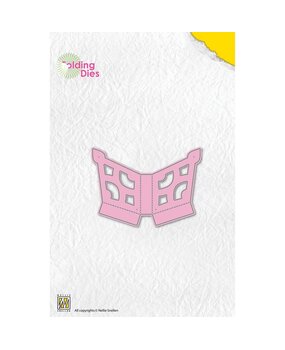 Nellie Snellen Folding Dies Star Ornament Small 3D (NFD026) (OUTLET)