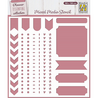 Nellie Snellen Mixed Media Stencil Planner Essential Journal (MMS4K-068) (OUTLET)