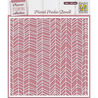 Nellie Snellen Mixed Media Stencil Planner Essential Chevron (MMS4K-067) (OUTLET)