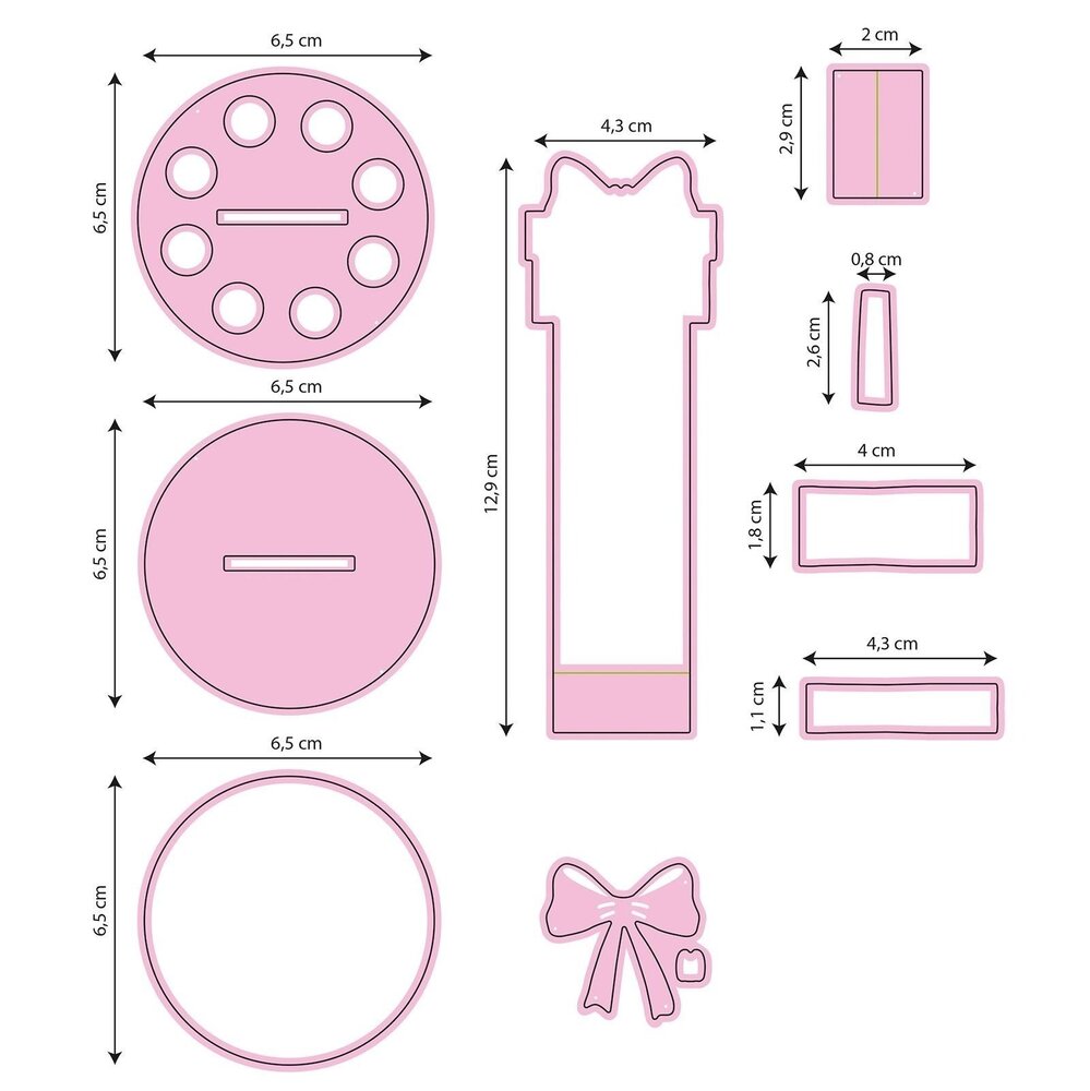 Nellie Snellen Golden Gifts Multi Frame Die Moneycake (MFD179) (OUTLET)