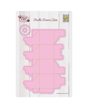 Nellie Snellen Multi Frame Functional Die Box with Flower (MFD171) (OUTLET)