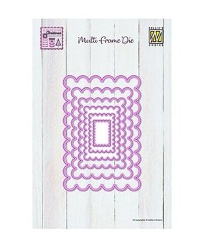 Nellie Snellen MFD Scalloped Rectangle (MFD166) (OUTLET)