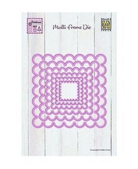 Nellie Snellen MFD Scalloped Square (MFD165) (OUTLET)