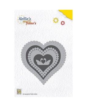 Nellie Snellen Nellie's Multi Frame Dies Heart (MFD022) (OUTLET)