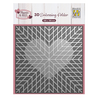 Nellie Snellen 3D Embossing Folder Geo Heart (EF3D102) (OUTLET)