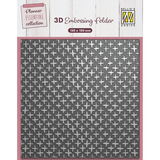 Nellie Snellen 3D Embossing Folder Plus Signs (EF3D089) (OUTLET)