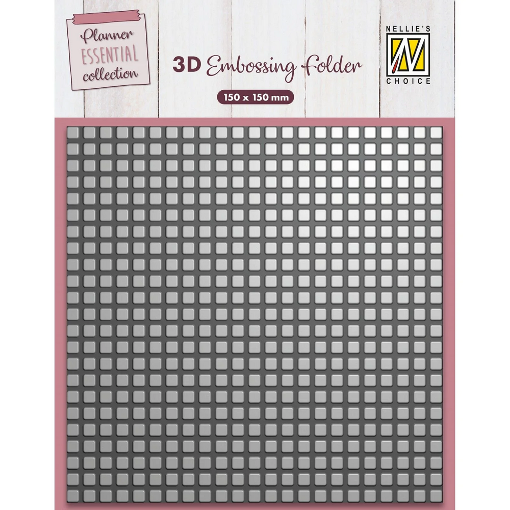 Nellie Snellen 3D Embossing Folder Blocks (EF3D087) (OUTLET)
