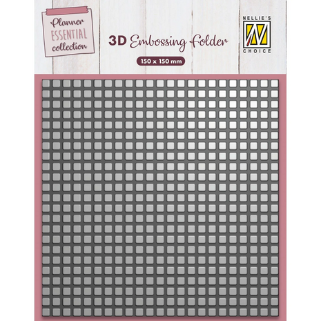 Nellie Snellen 3D Embossing Folder Blocks (EF3D087) (OUTLET)