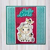 Nellie Snellen Cuties Clear Stamps & Die Sheep (CDCS001) (OUTLET)