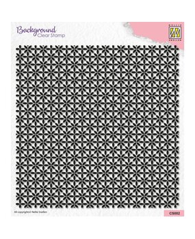 Nellie Snellen Background Clear Stamp Stars (CS002) (OUTLET)