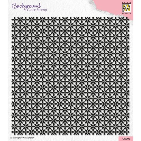 Nellie Snellen Background Clear Stamp Stars (CS002) (OUTLET)