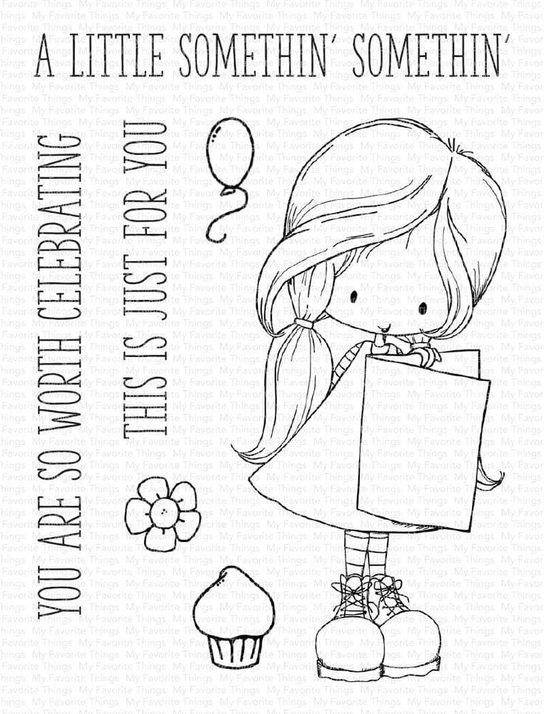 My Favorite Things A Little Somethin’ Somethin’ Clear Stamps (TI-014) (OUTLET)