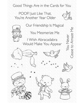 My Favorite Things Abracadabra Clear Stamps (SY-43) (OUTLET)