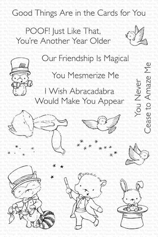 My Favorite Things Abracadabra Clear Stamps (SY-43) (OUTLET) My Favorite Things Abracadabra Clear Stamps (SY-43) (OUTLET)