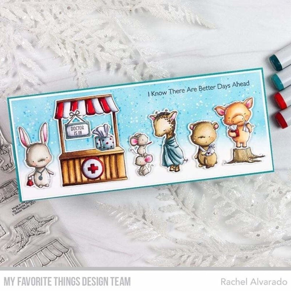 My Favorite Things Feel Better Clear Stamps (SY-29) (OUTLET)